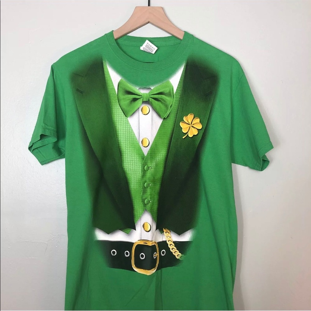 St. Patrick’s Day Leprechaun Tuxedo T-Shirt